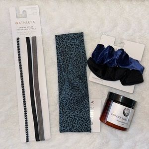 Athleta Headbands, Scrunchies and Shea Butter